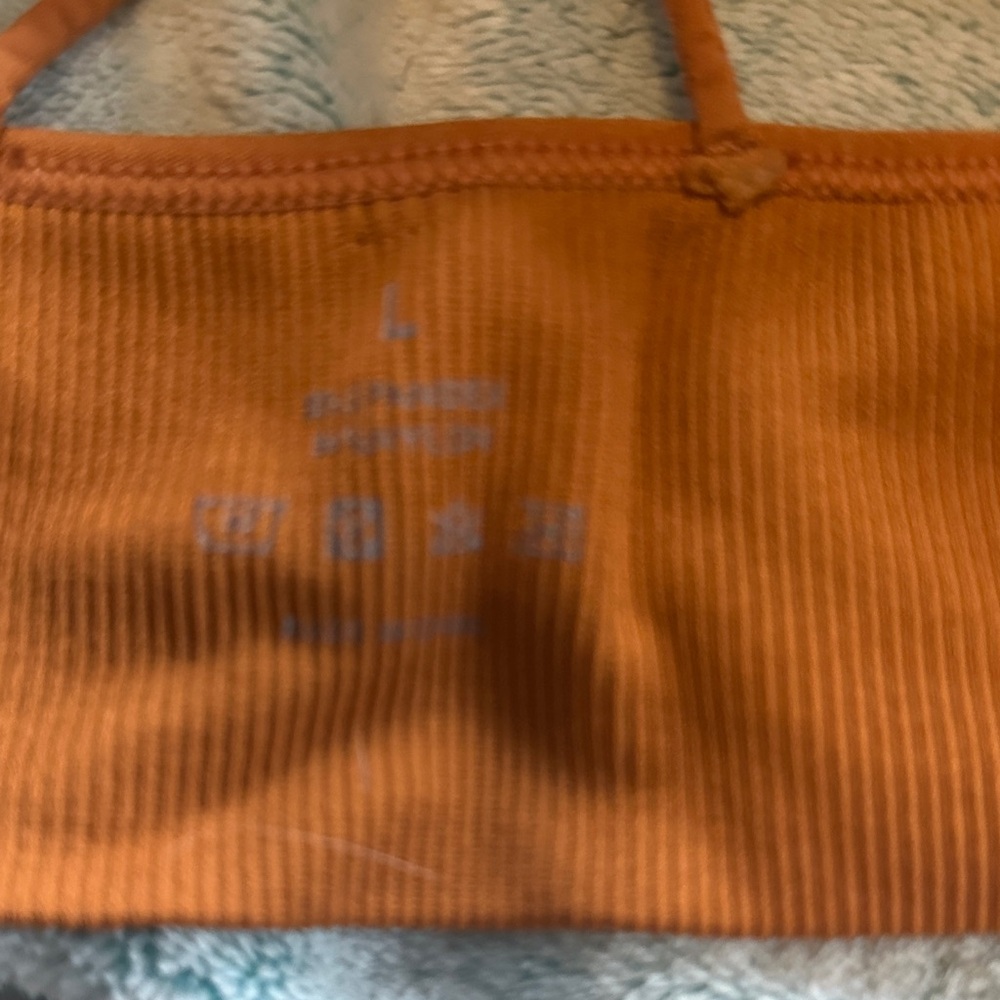 NVGTN Women's Tops in Brown, Black, White, and Orange - Picture 3 of 3
